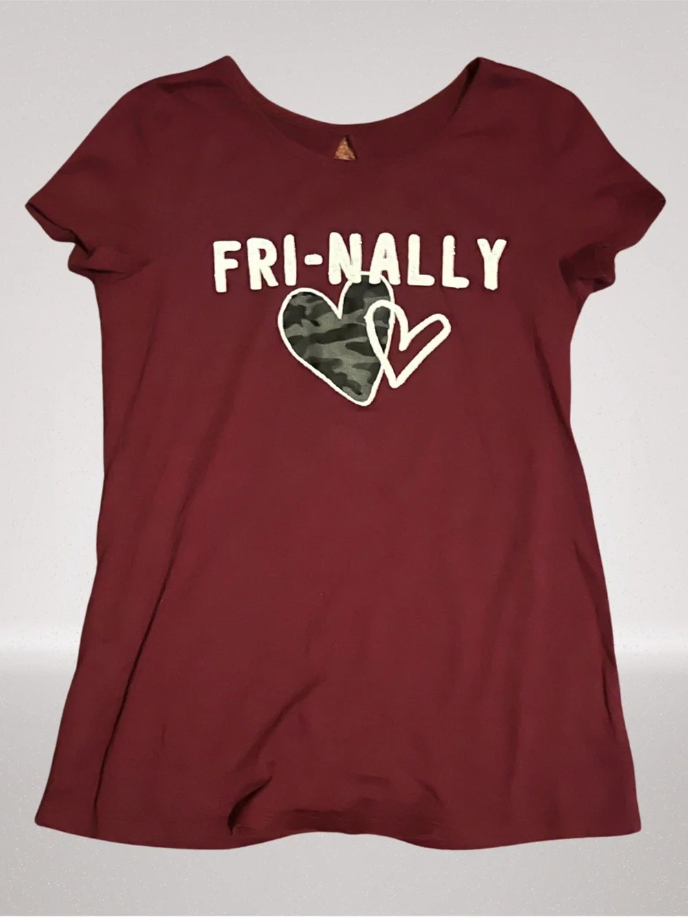 Justice “Fri-Nally” Graphic Tee – Size 12